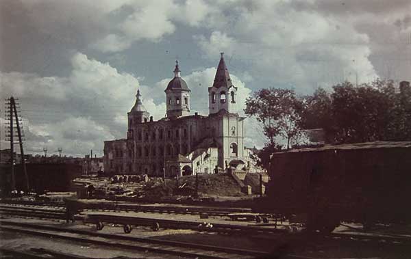 Смоленск. храм Петра и Павла, 1941